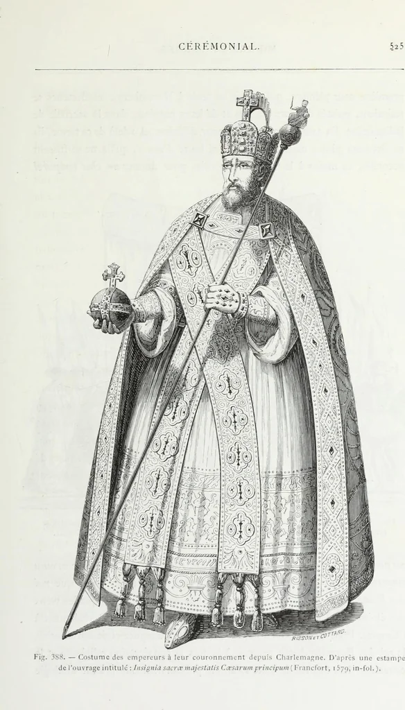 An illustration from Mœurs, usages et costumes au moyen âge : et à l'époque de la renaissance, 1874, leaf 564