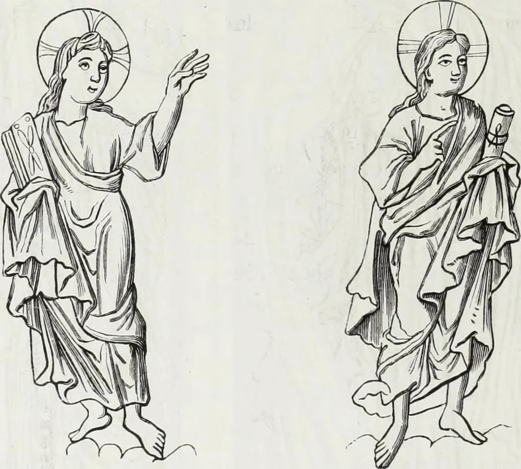 An illustration from Mœurs, usages et costumes au moyen âge : et à l'époque de la renaissance, 1874, leaf 597