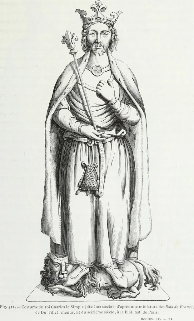 An illustration from Mœurs, usages et costumes au moyen âge : et à l'époque de la renaissance, 1874, leaf 604