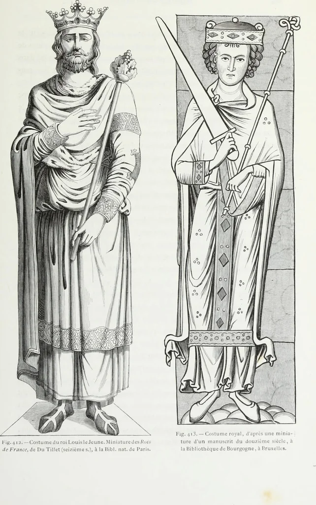 An illustration from Mœurs, usages et costumes au moyen âge : et à l'époque de la renaissance, 1874, leaf 606
