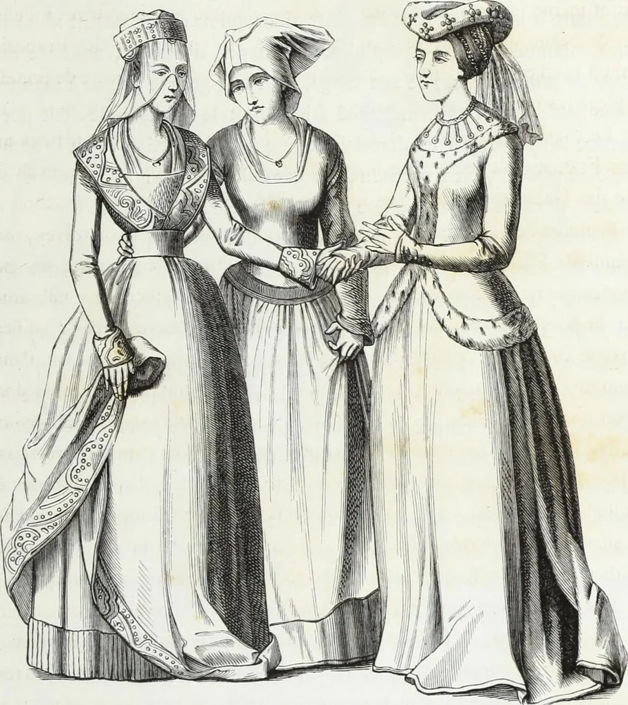 An illustration from Mœurs, usages et costumes au moyen âge : et à l'époque de la renaissance, 1874, leaf 622