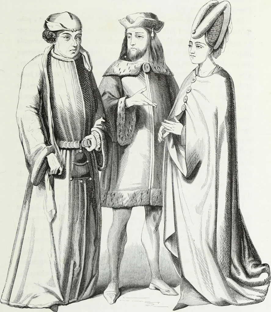 An illustration from Mœurs, usages et costumes au moyen âge : et à l'époque de la renaissance, 1874, leaf 630