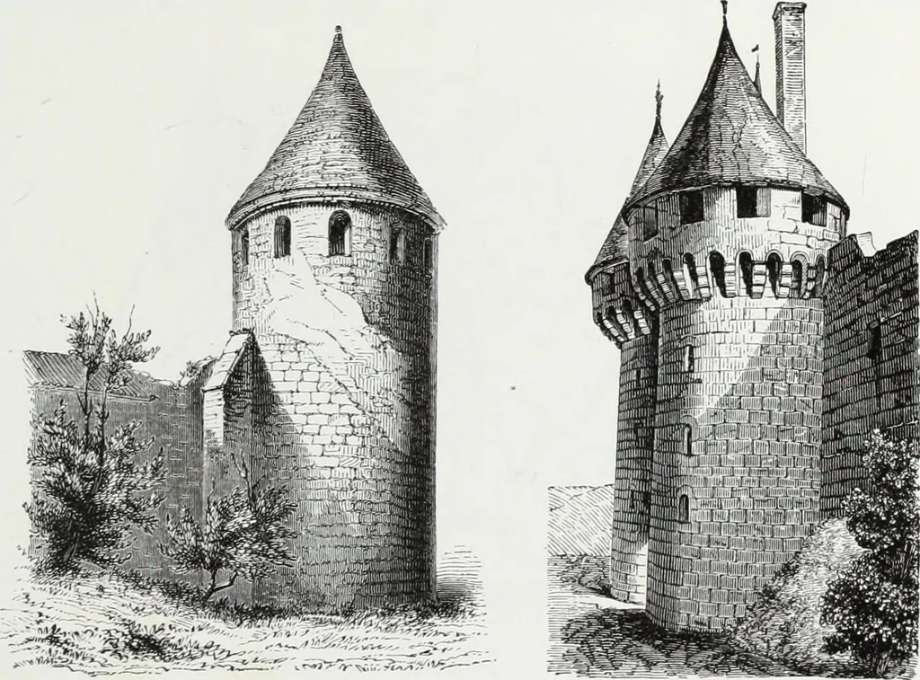 An illustration from Mœurs, usages et costumes au moyen âge : et à l'époque de la renaissance, 1874, leaf 88