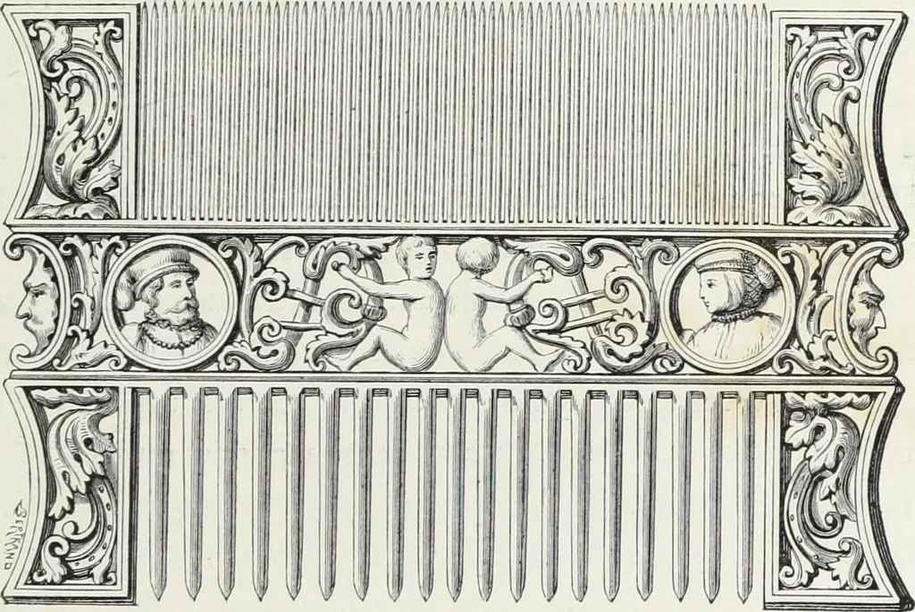 An illustration from Mœurs, usages et costumes au moyen âge et à l'époque de la renaissance, 1872, leaf 114