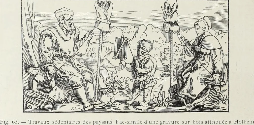 An illustration from Mœurs, usages et costumes au moyen âge et à l'époque de la renaissance, 1872, leaf 121