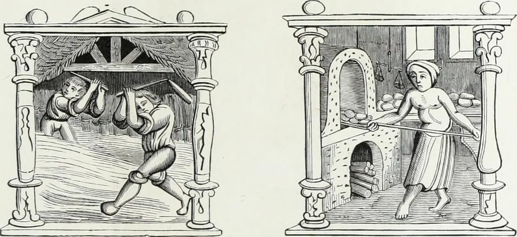An illustration from Mœurs, usages et costumes au moyen âge et à l'époque de la renaissance, 1872, leaf 134