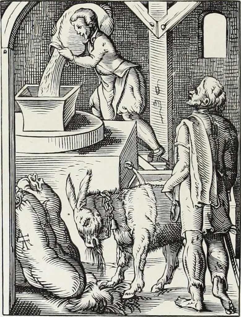 An illustration from Mœurs, usages et costumes au moyen âge et à l'époque de la renaissance, 1872, leaf 135