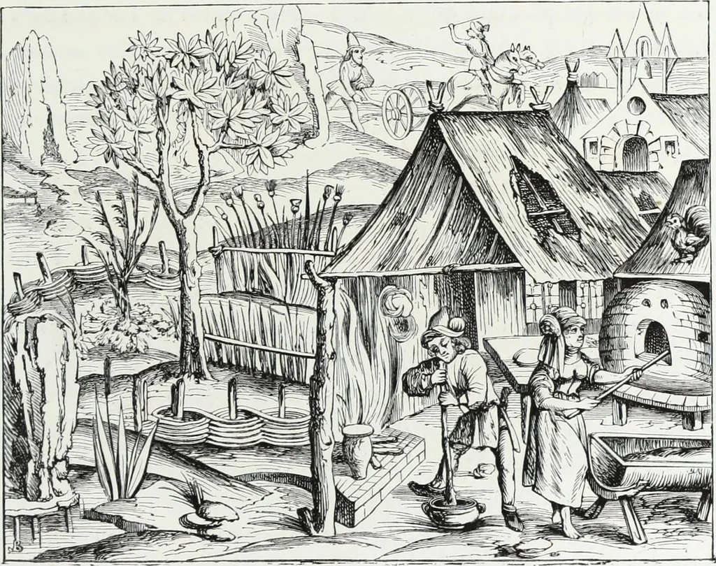 An illustration from Mœurs, usages et costumes au moyen âge et à l'époque de la renaissance, 1872, leaf 138
