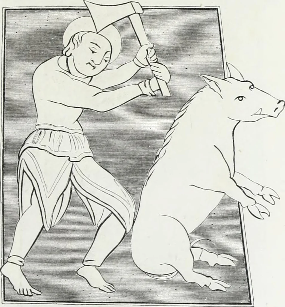 An illustration from Mœurs, usages et costumes au moyen âge et à l'époque de la renaissance, 1872, leaf 150