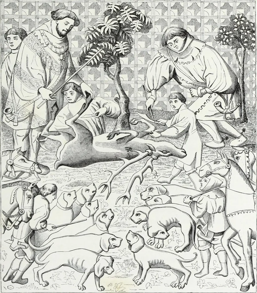 An illustration from Mœurs, usages et costumes au moyen âge et à l'époque de la renaissance, 1872, leaf 162