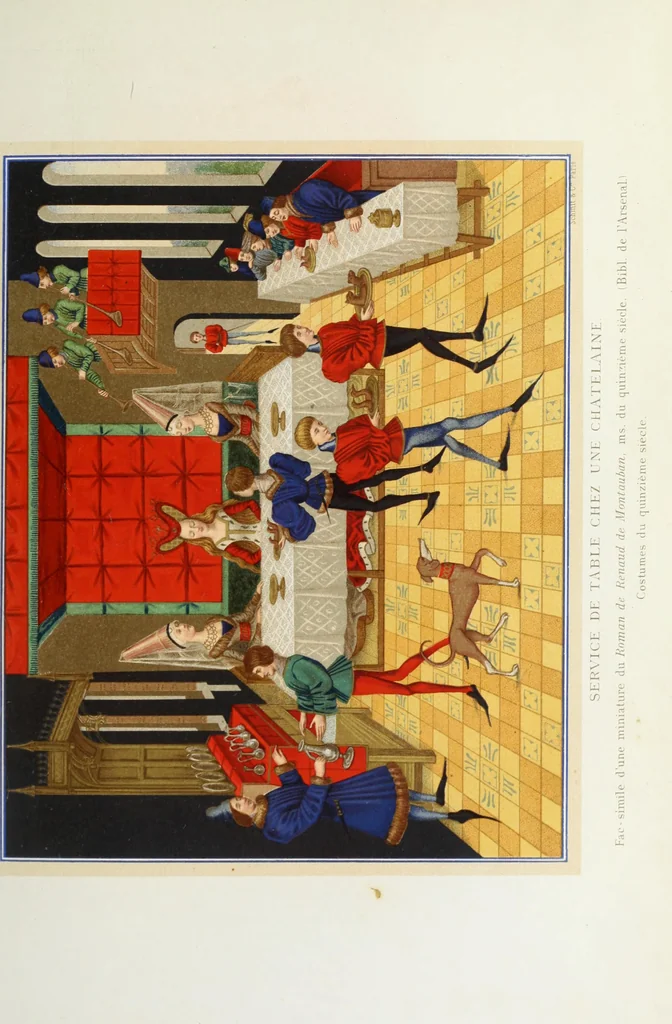 An illustration from Mœurs, usages et costumes au moyen âge et à l'époque de la renaissance, 1872, leaf 168