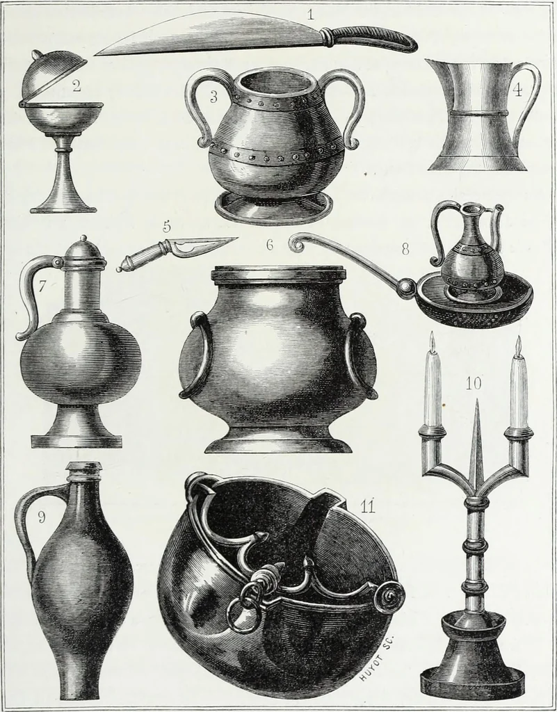 An illustration from Mœurs, usages et costumes au moyen âge et à l'époque de la renaissance, 1872, leaf 192