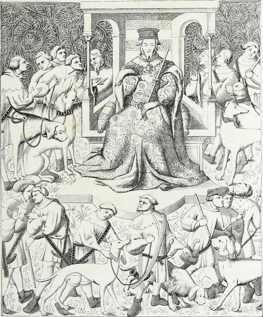 An illustration from Mœurs, usages et costumes au moyen âge et à l'époque de la renaissance, 1872, leaf 218