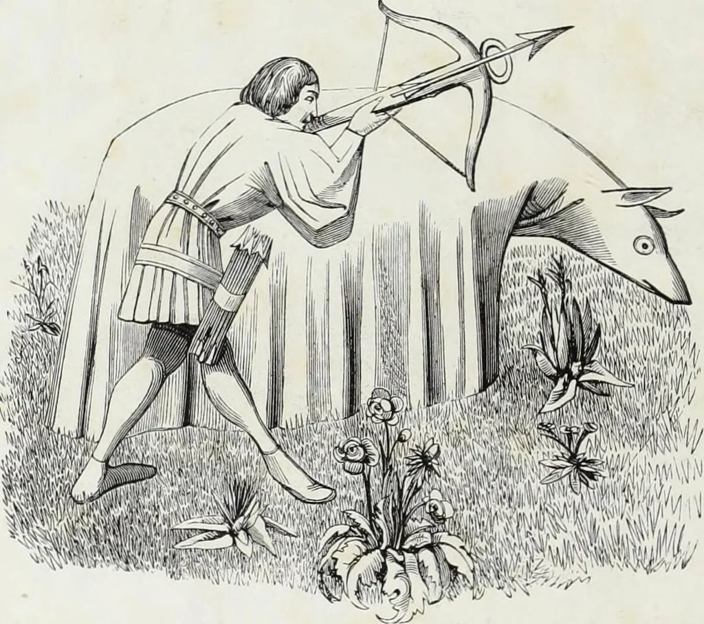 An illustration from Mœurs, usages et costumes au moyen âge et à l'époque de la renaissance, 1872, leaf 219