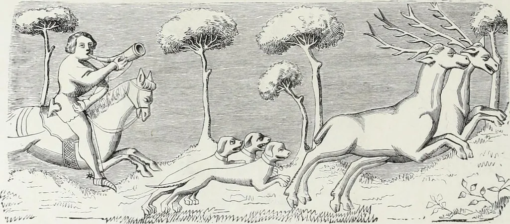 An illustration from Mœurs, usages et costumes au moyen âge et à l'époque de la renaissance, 1872, leaf 227