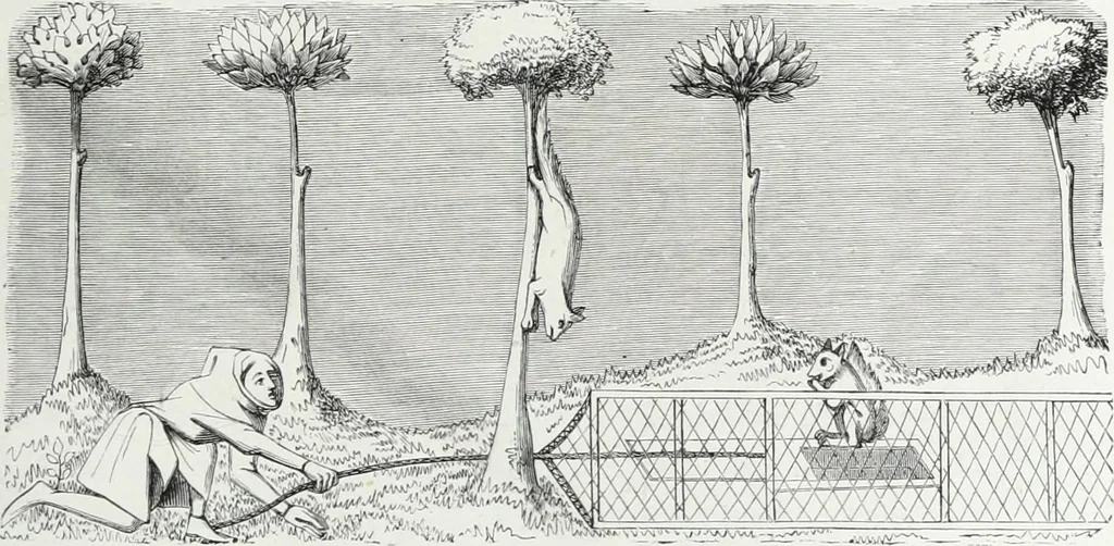 An illustration from Mœurs, usages et costumes au moyen âge et à l'époque de la renaissance, 1872, leaf 228