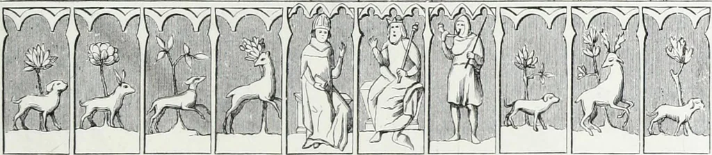 An illustration from Mœurs, usages et costumes au moyen âge et à l'époque de la renaissance, 1872, leaf 236