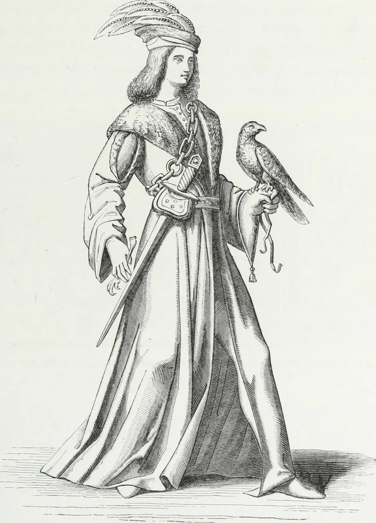 An illustration from Mœurs, usages et costumes au moyen âge et à l'époque de la renaissance, 1872, leaf 238