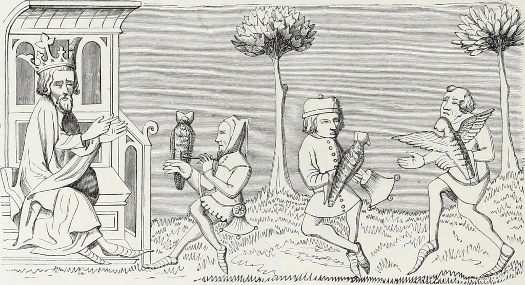 An illustration from Mœurs, usages et costumes au moyen âge et à l'époque de la renaissance, 1872, leaf 239