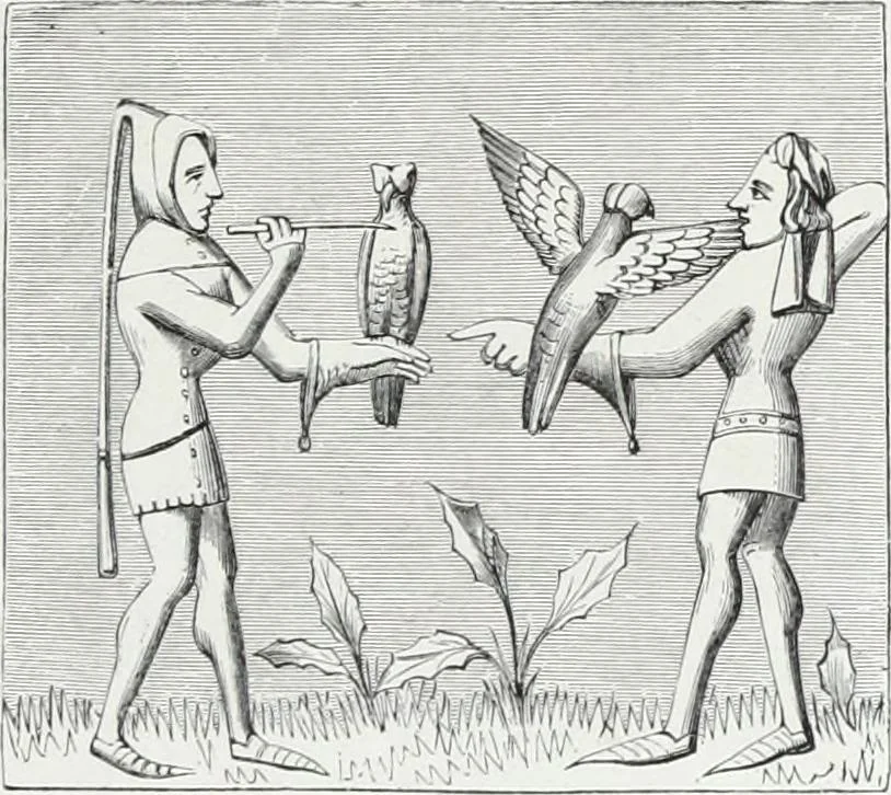 An illustration from Mœurs, usages et costumes au moyen âge et à l'époque de la renaissance, 1872, leaf 240