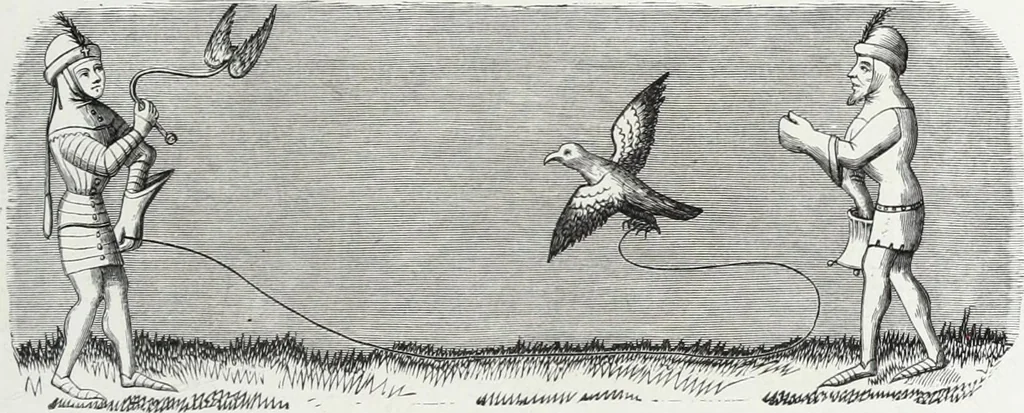An illustration from Mœurs, usages et costumes au moyen âge et à l'époque de la renaissance, 1872, leaf 242
