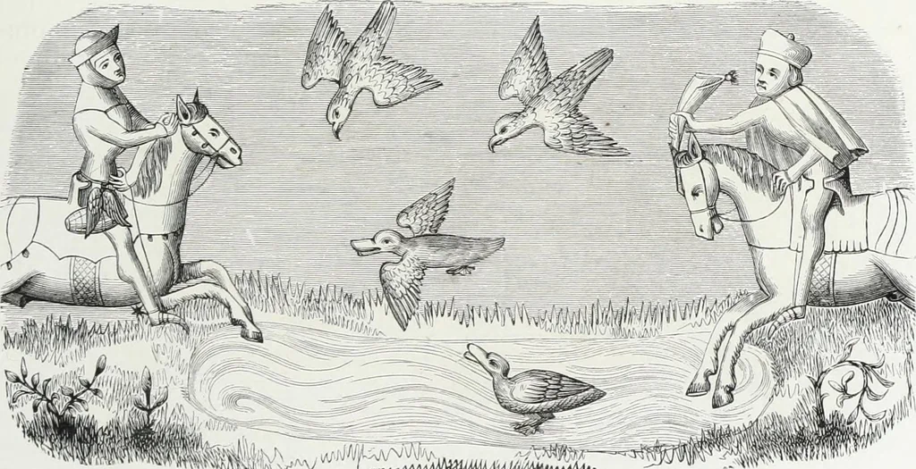 An illustration from Mœurs, usages et costumes au moyen âge et à l'époque de la renaissance, 1872, leaf 244