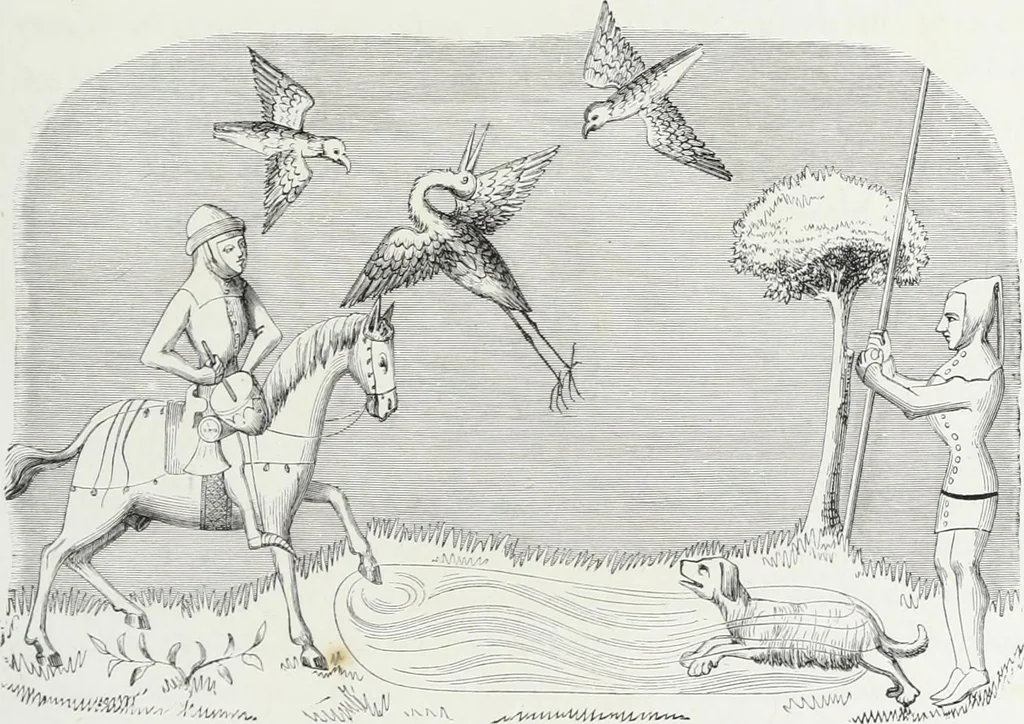 An illustration from Mœurs, usages et costumes au moyen âge et à l'époque de la renaissance, 1872, leaf 252