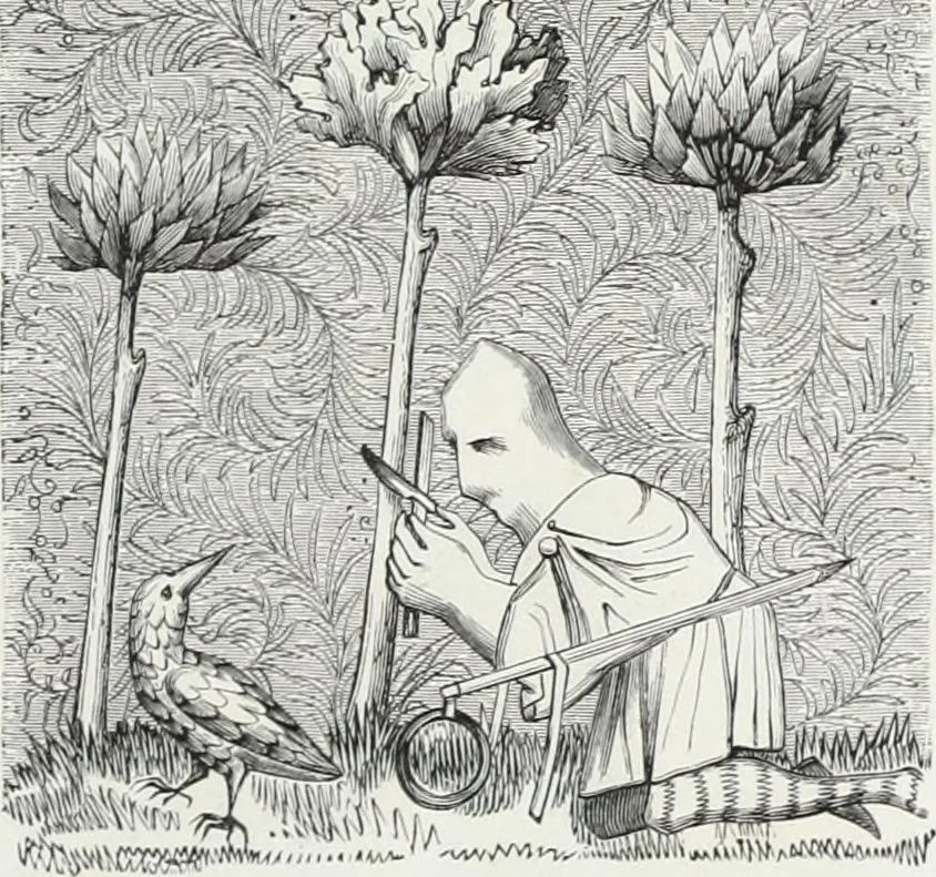 An illustration from Mœurs, usages et costumes au moyen âge et à l'époque de la renaissance, 1872, leaf 258