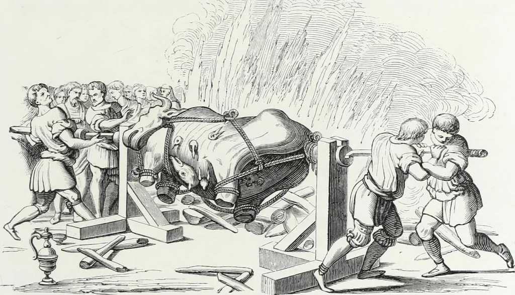 An illustration from Mœurs, usages et costumes au moyen âge et à l'époque de la renaissance, 1872, leaf 266