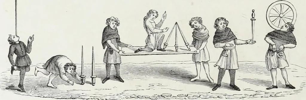 An illustration from Mœurs, usages et costumes au moyen âge et à l'époque de la renaissance, 1872, leaf 267