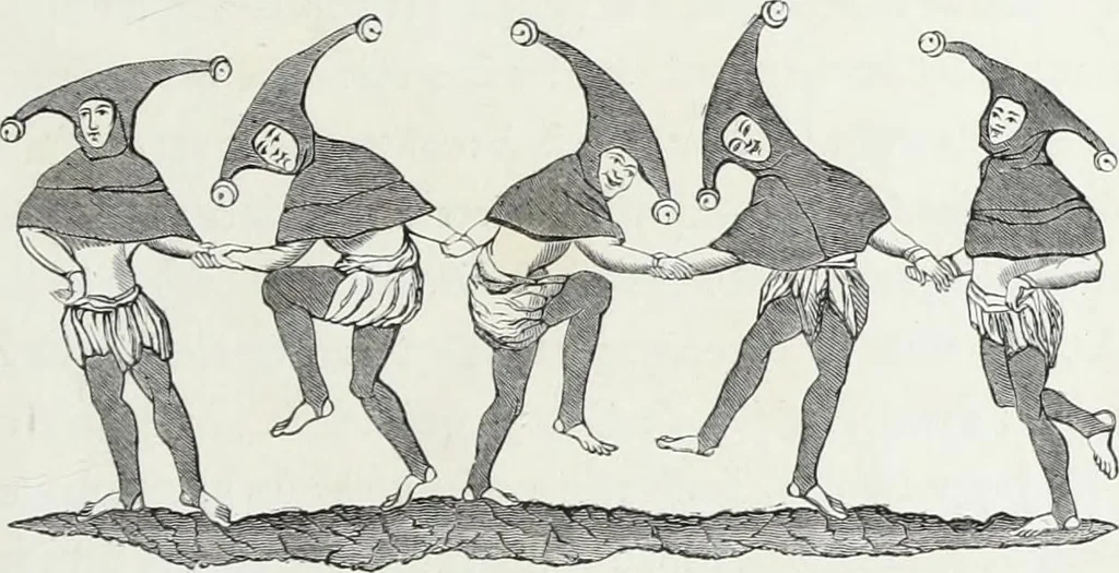 An illustration from Mœurs, usages et costumes au moyen âge et à l'époque de la renaissance, 1872, leaf 272