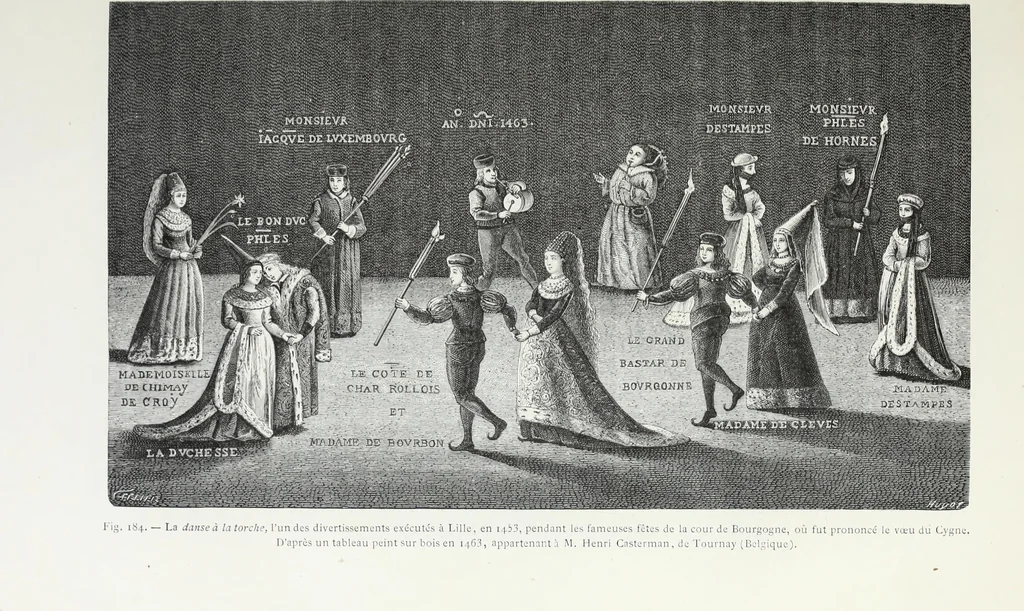 An illustration from Mœurs, usages et costumes au moyen âge et à l'époque de la renaissance, 1872, leaf 294