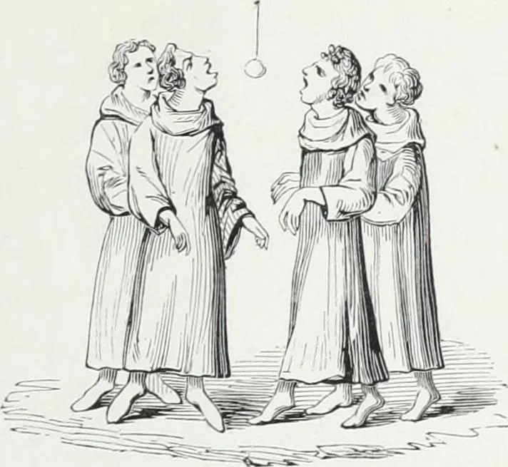 An illustration from Mœurs, usages et costumes au moyen âge et à l'époque de la renaissance, 1872, leaf 300