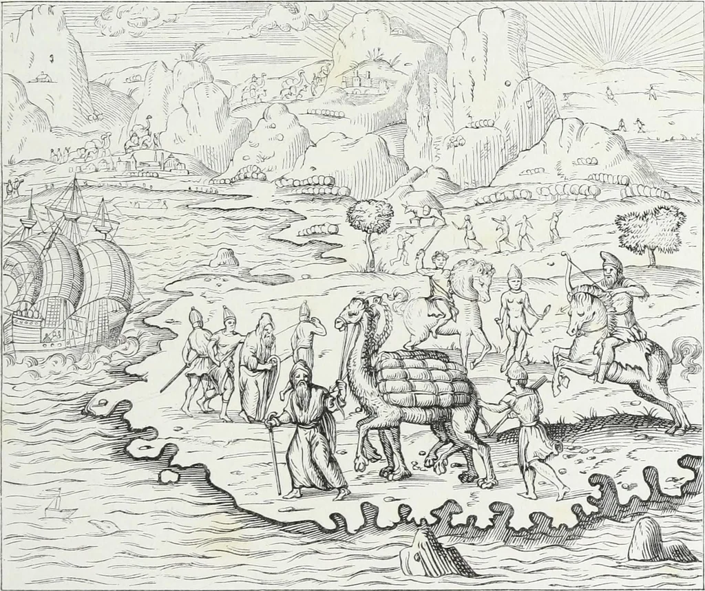 An illustration from Mœurs, usages et costumes au moyen âge et à l'époque de la renaissance, 1872, leaf 306