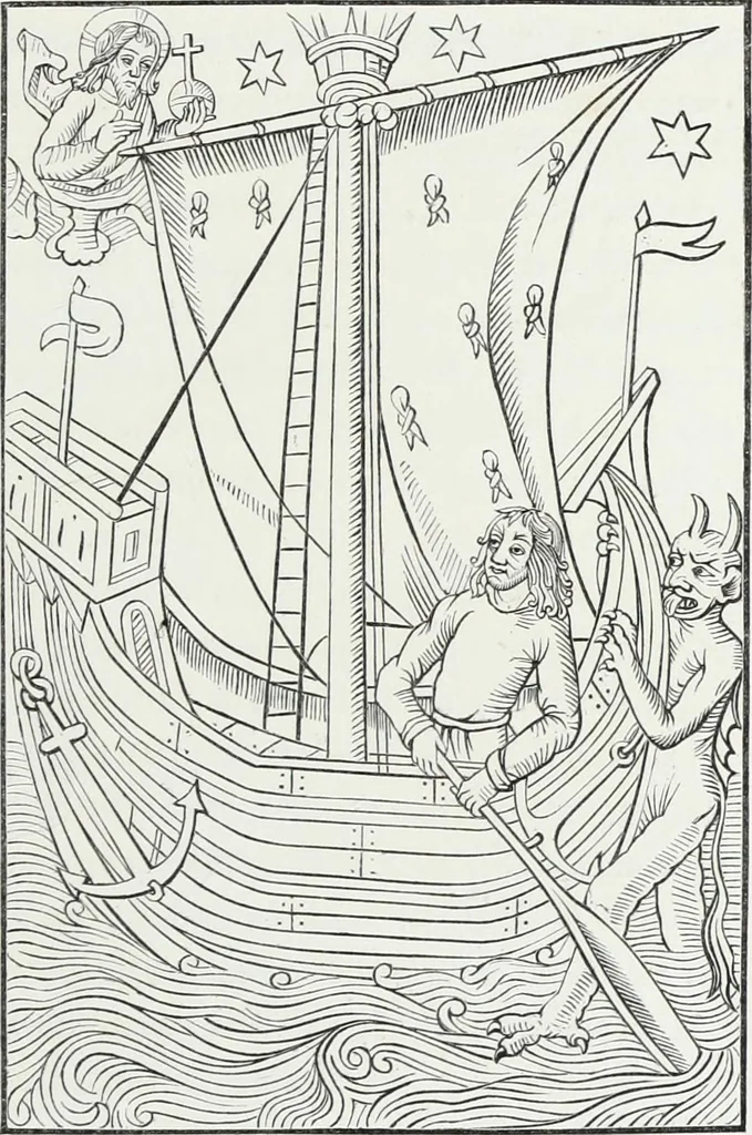 An illustration from Mœurs, usages et costumes au moyen âge et à l'époque de la renaissance, 1872, leaf 310