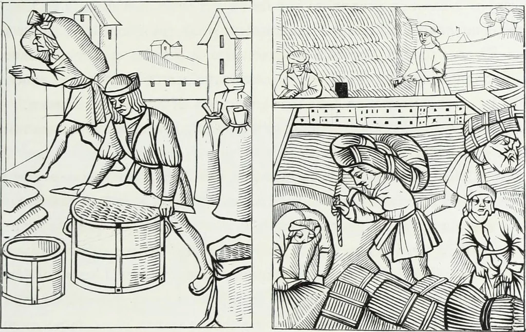 An illustration from Mœurs, usages et costumes au moyen âge et à l'époque de la renaissance, 1872, leaf 316