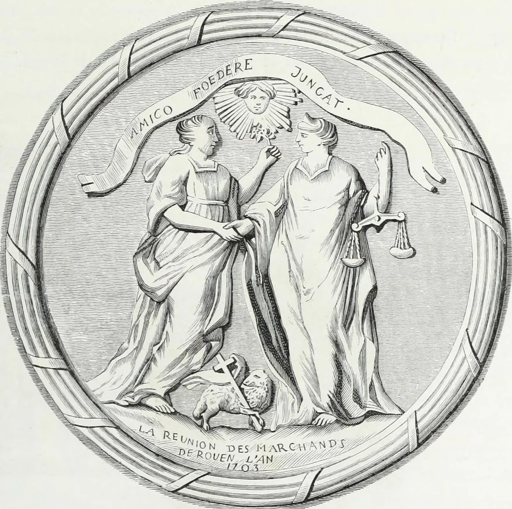 An illustration from Mœurs, usages et costumes au moyen âge et à l'époque de la renaissance, 1872, leaf 324