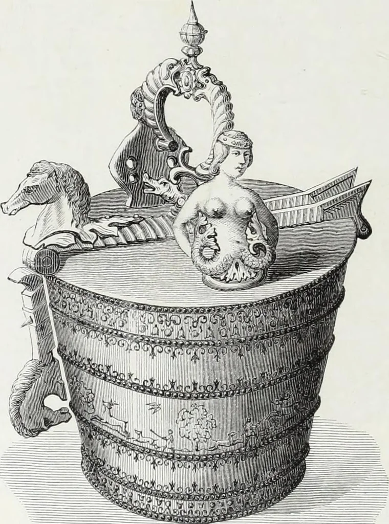 An illustration from Mœurs, usages et costumes au moyen âge et à l'époque de la renaissance, 1872, leaf 325