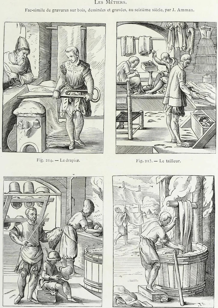 An illustration from Mœurs, usages et costumes au moyen âge et à l'époque de la renaissance, 1872, leaf 334