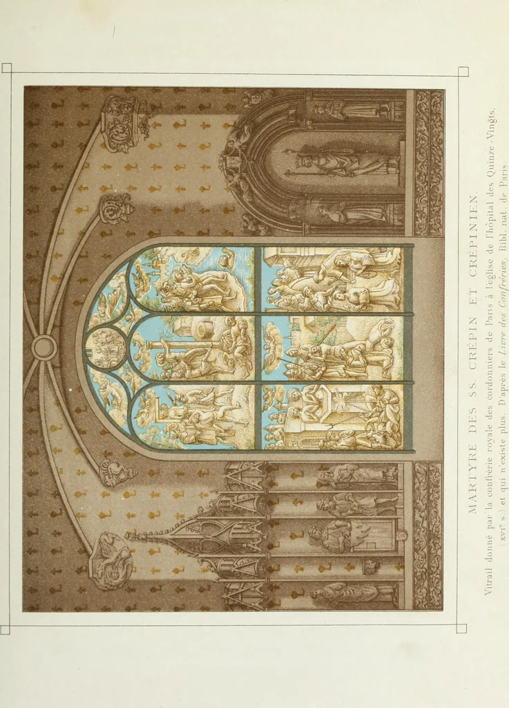 An illustration from Mœurs, usages et costumes au moyen âge et à l'époque de la renaissance, 1872, leaf 346