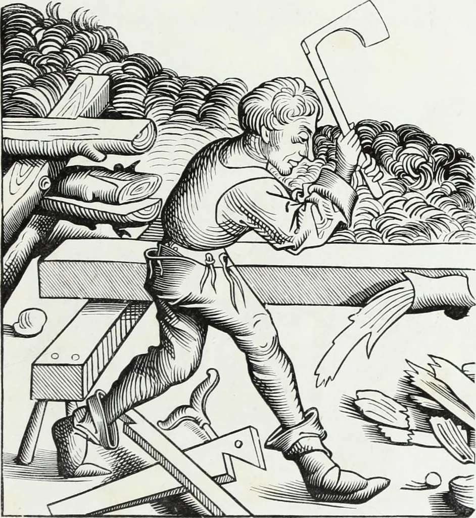 An illustration from Mœurs, usages et costumes au moyen âge et à l'époque de la renaissance, 1872, leaf 356