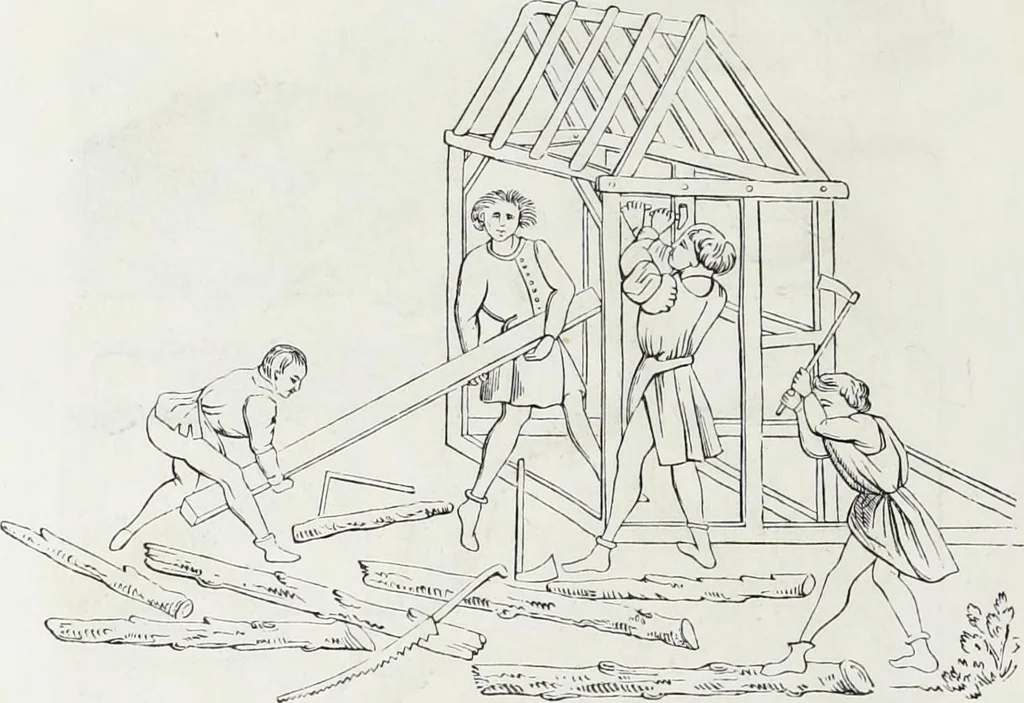 An illustration from Mœurs, usages et costumes au moyen âge et à l'époque de la renaissance, 1872, leaf 357