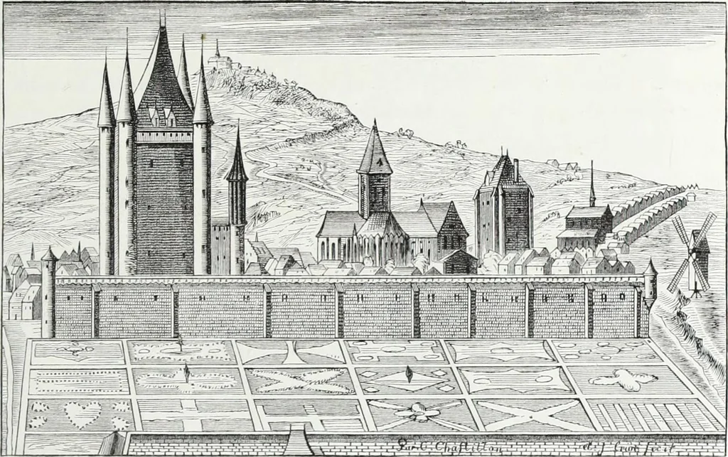 An illustration from Mœurs, usages et costumes au moyen âge et à l'époque de la renaissance, 1872, leaf 372