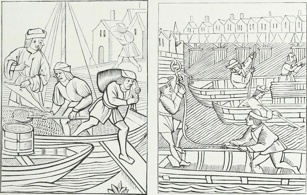 An illustration from Mœurs, usages et costumes au moyen âge et à l'époque de la renaissance, 1872, leaf 382