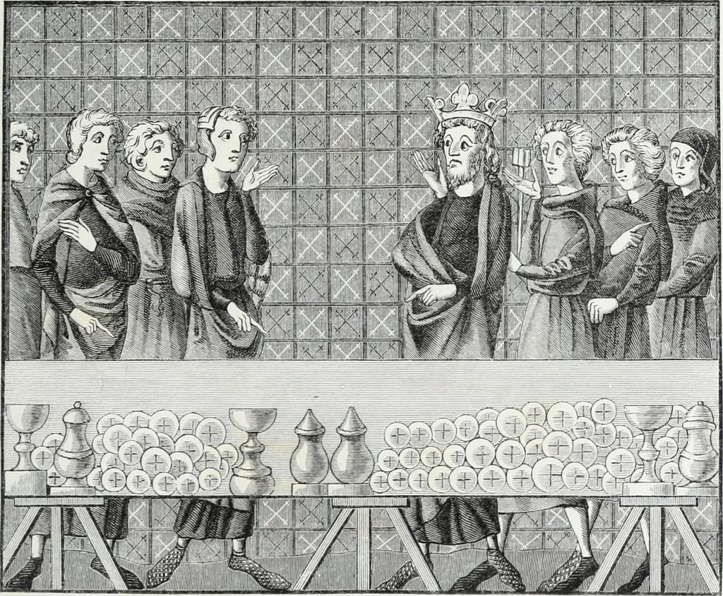 An illustration from Mœurs, usages et costumes au moyen âge et à l'époque de la renaissance, 1872, leaf 384