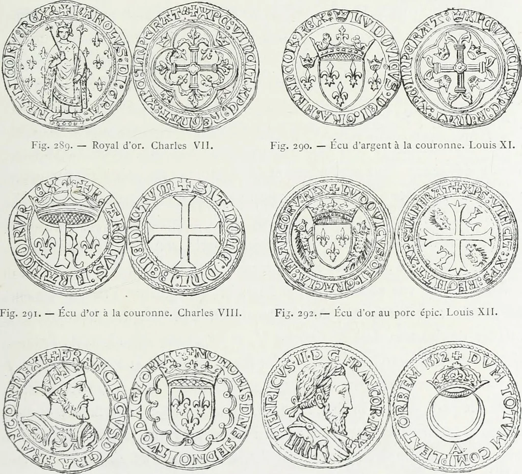 An illustration from Mœurs, usages et costumes au moyen âge et à l'époque de la renaissance, 1872, leaf 400