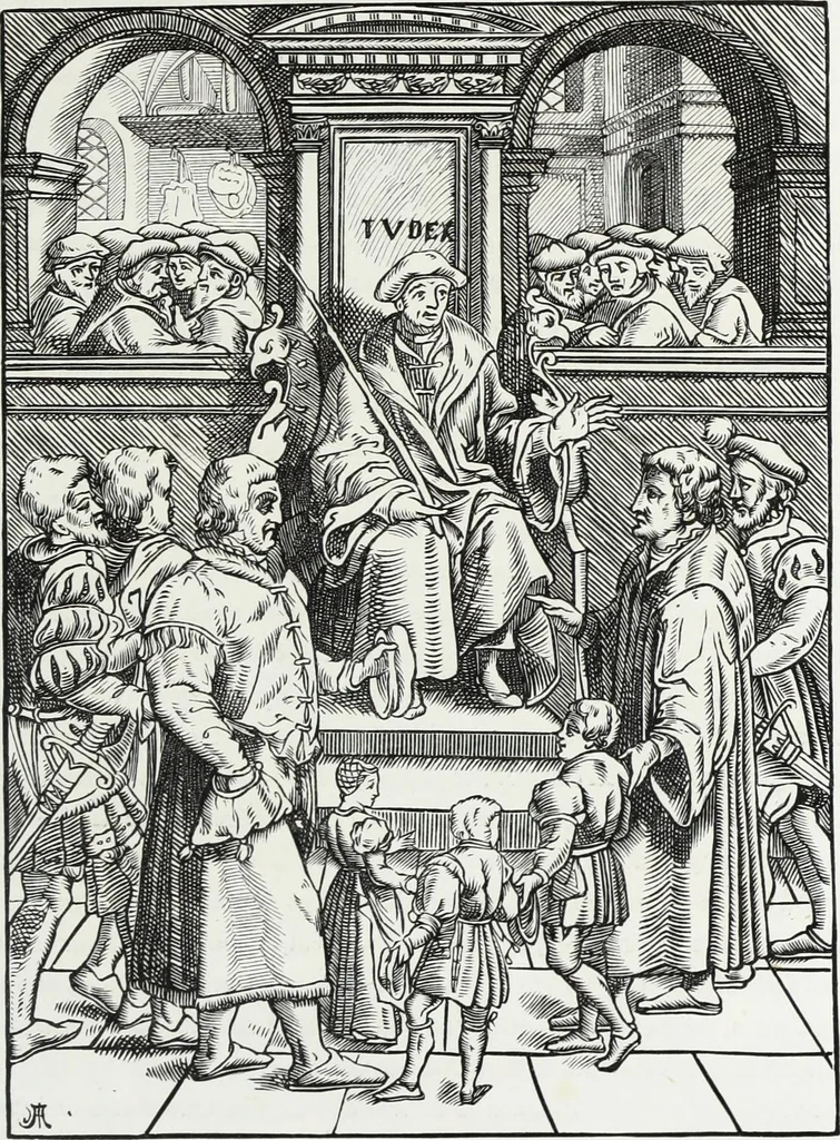 An illustration from Mœurs, usages et costumes au moyen âge et à l'époque de la renaissance, 1872, leaf 440