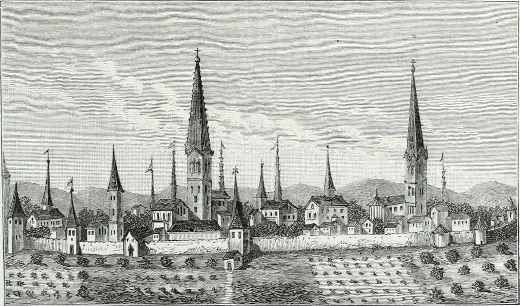 An illustration from Mœurs, usages et costumes au moyen âge et à l'époque de la renaissance, 1872, leaf 452