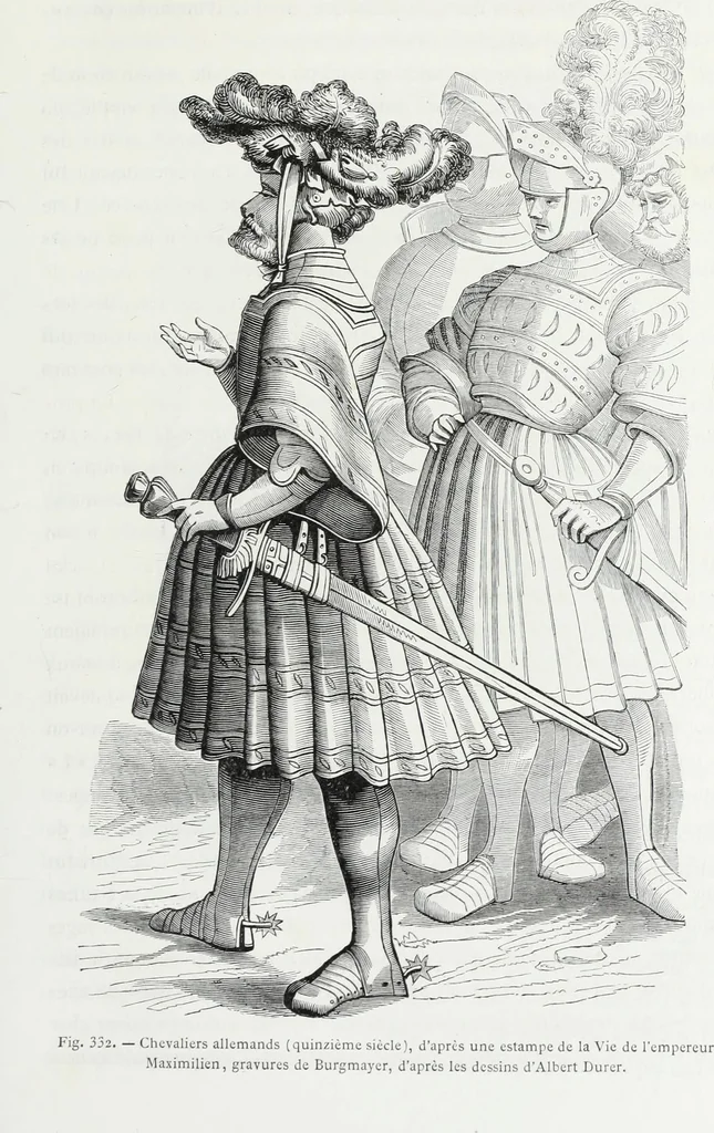 An illustration from Mœurs, usages et costumes au moyen âge et à l'époque de la renaissance, 1872, leaf 462