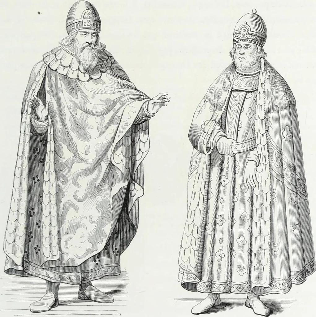 An illustration from Mœurs, usages et costumes au moyen âge et à l'époque de la renaissance, 1872, leaf 468